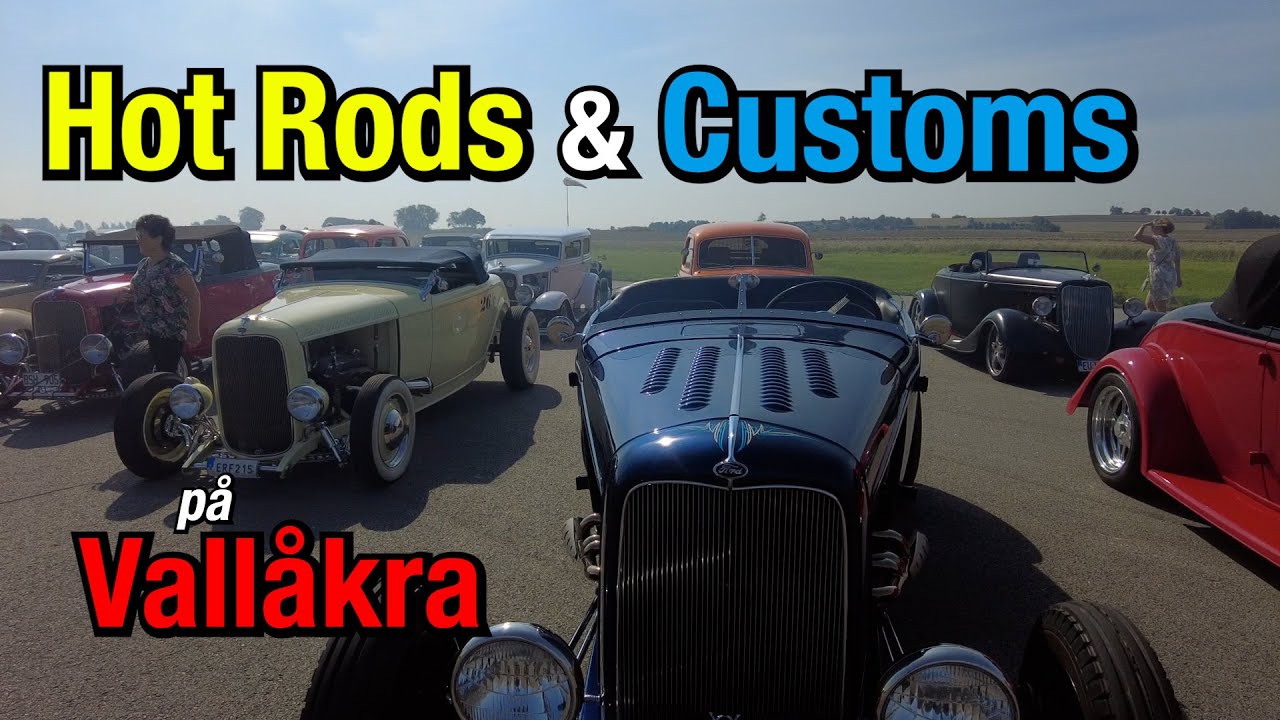 Hot rods på Vallåkra