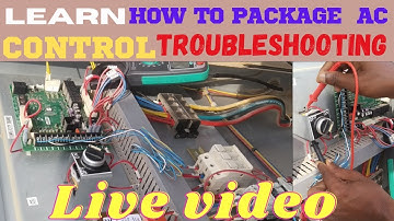 HOW to Packages AC #control #troubleshooting #york package Ac #control problems solved within 5 mnt