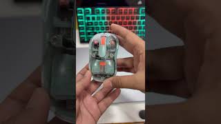 Transparent wireless mouse unboxing #mousegaming #wirelessmouse #gadgetsshorts