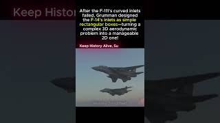 F-111 Taught Grumman A LESSON. Curved Inlets FAILED. F-14's Were BOXES. Simple 2D Genius.