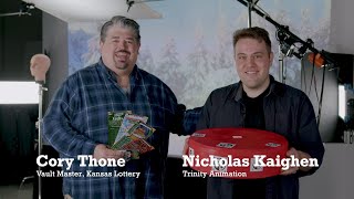 Trinity BTS | 2024 Holiday Scratch BTS with Trinity Animation