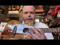Sean Donovan demonstrates the Luna Vista Eagle Concert ukulele