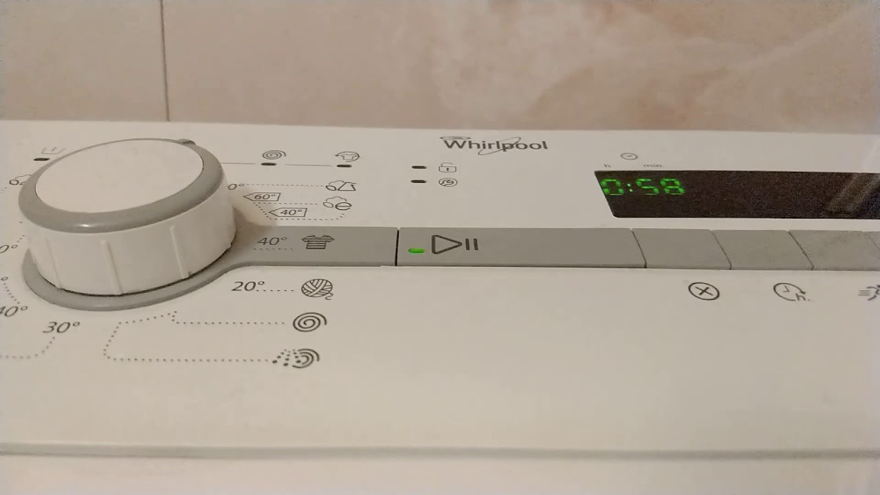 Whirlpool washing machine YouTube