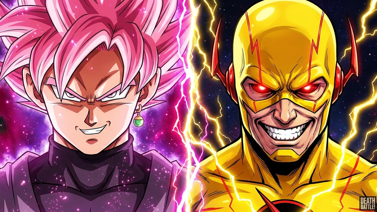 React TCG: Goku Black VS Reverse Flash (DEATH BATTLE) - YouTube
