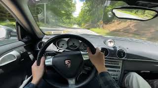 2006 Porsche Cayman S - 4K POV Drive (No Music/Commentary)