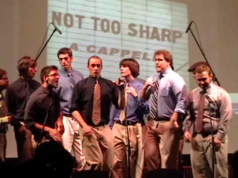 This one's straight out of 1971: a lazy psychedelic shuffle originally by Tommy James. Performed here by University of New Hampshire a cappella group Not Too Sharp at their May 2008 Big Show. Sean Matthews chills out on the lead. not2sharp.com