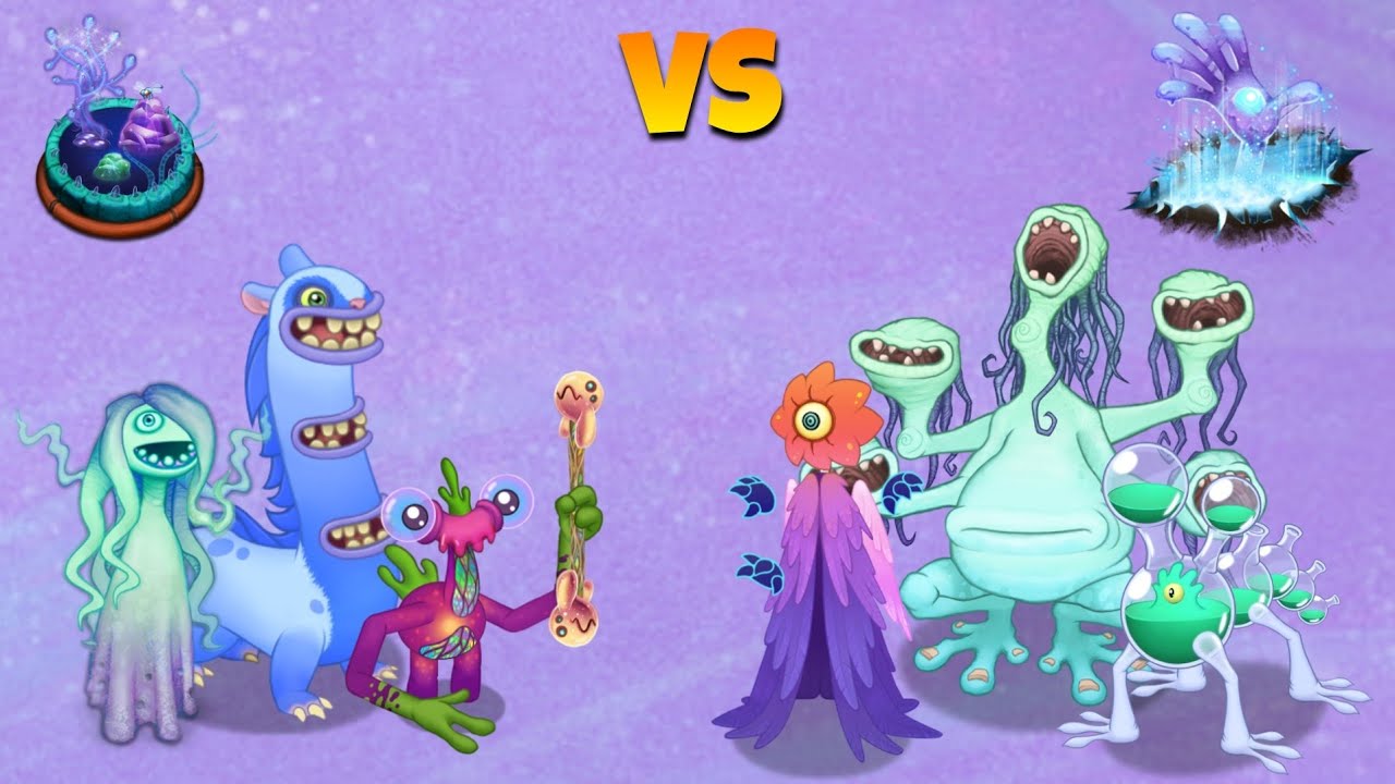 Plasma Islet And Original Islands Monsters Sounds Comparisons ~ My ...