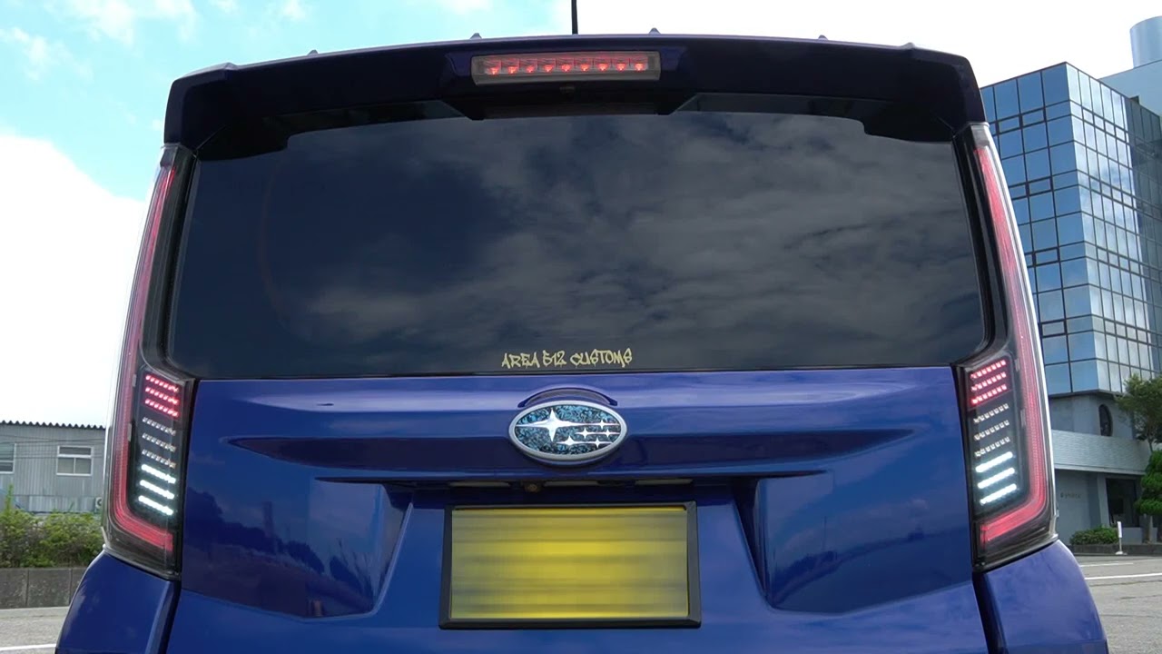 ステラカスタム LA150F 純正加工 テールランプ - YouTube