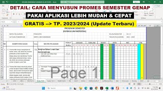 Aplikasi Perangkat / Cara Menyusun Promes TP. 2023/2024 screenshot 1