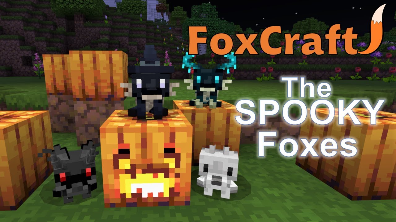 FoxCraft 02 How to Tame SPOOKY Foxes in Minecraft! YouTube