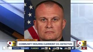 Community mourns Clermont County detectiveo