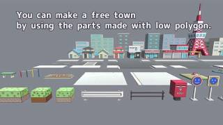 Simple Cartoon Town screenshot 2