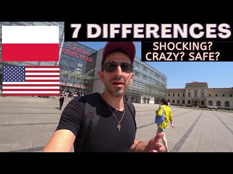 Poland vs. America - 7 Differences after 1 month (Krakow, Poland)