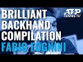 Fabio Fognini Brilliant Backhand Winner Compilation