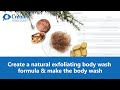 How to make a natural exfoliating body wash