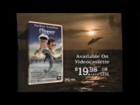Flipper VHS Release Commercial (1996) (windowboxed)