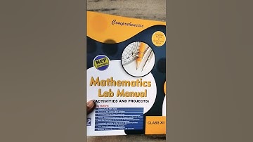 comprehensive lab manual class 12 math #shorts #class12