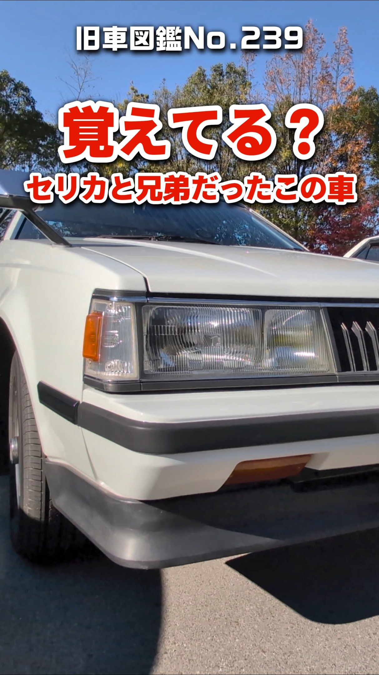旧車ファン必見】7代目トヨタコロナハードトップ セリカ兄弟だった昭和