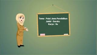 Video Geguritan Bahasa Jawa Tema Pendidikan