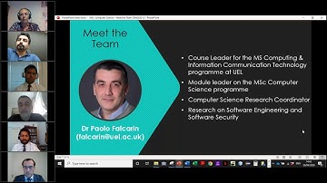 University of East London  Meet a Computer Science Professor