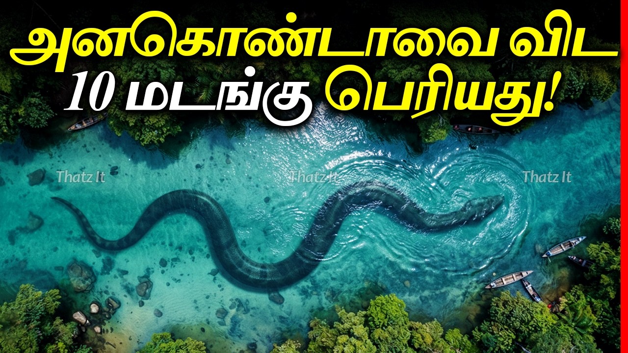 Columbia நிலக்கரி சுரங்கத்தில் சிக்கிய 50 அடி எமன் | The Monster That Ruled Earth | Thatz It Channel