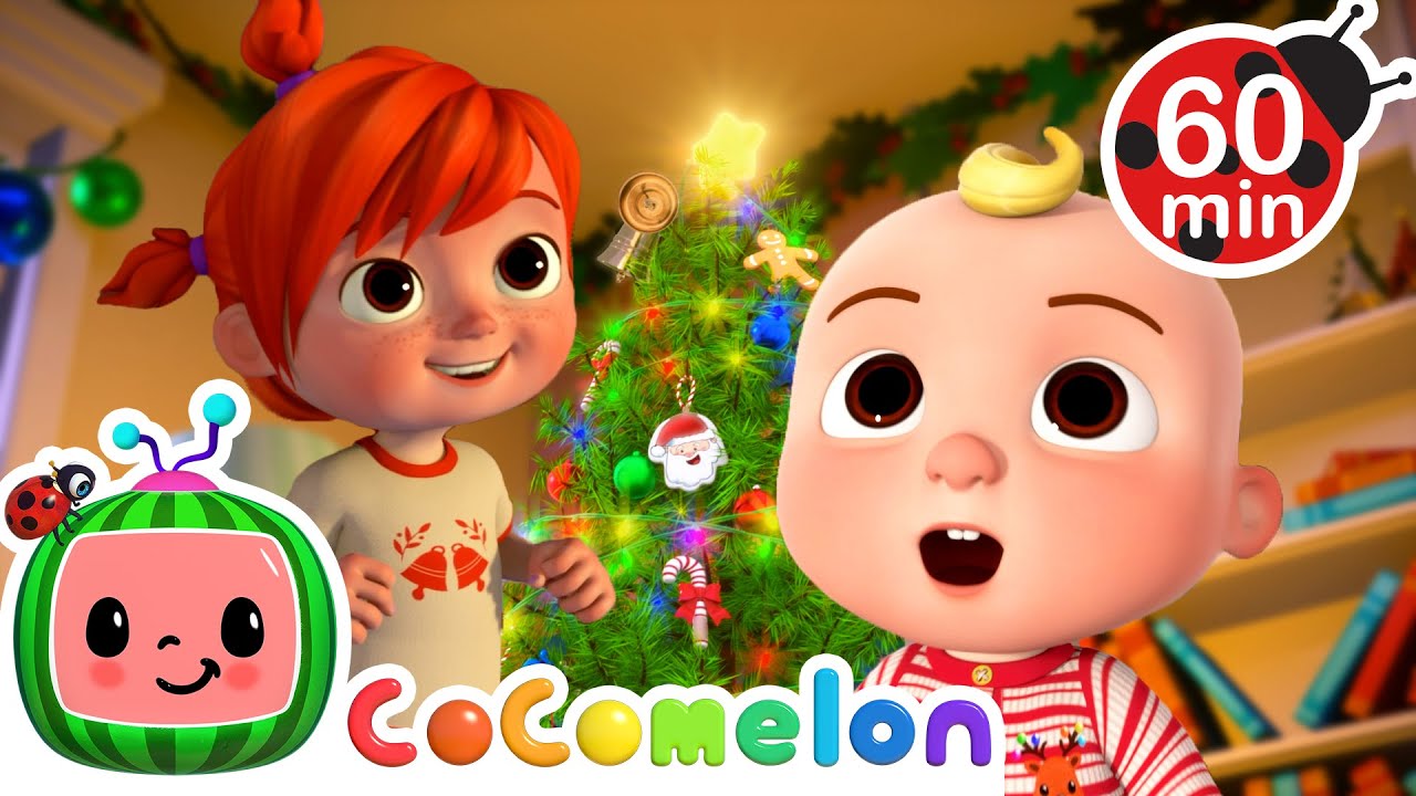 Christmas Tree Song + MORE Holiday Songs 🎄| 1 HOUR of CoComelon Kids Songs & Nursery Rhymes