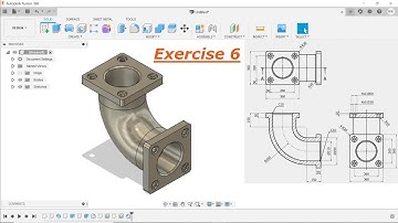 Autodesk Fusion 360 Tutorial for Beginner Exercise 6