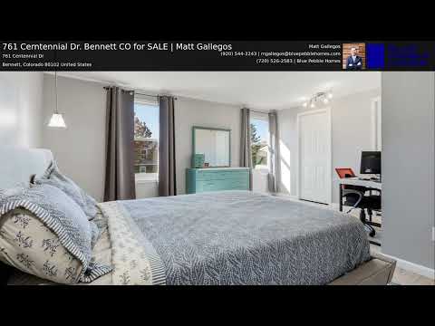 761 Cerntennial Dr., Bennett, CO home video tour