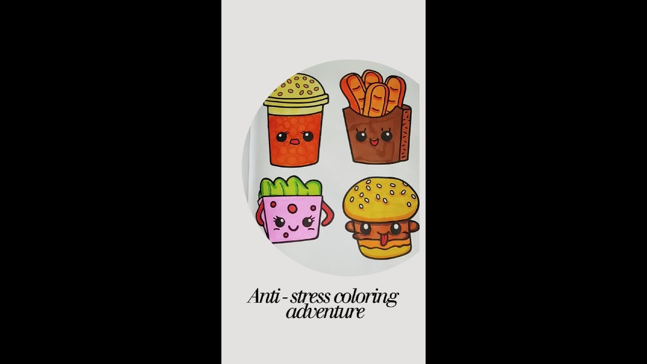 Anti - Stress coloring adventure