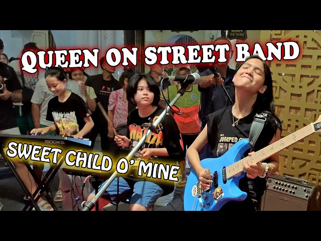 Sweet Child O' Mine cover by Queen On Street Band class=