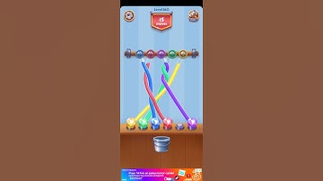 Tangle Fun 3D Puzzle Game level 160 Solved