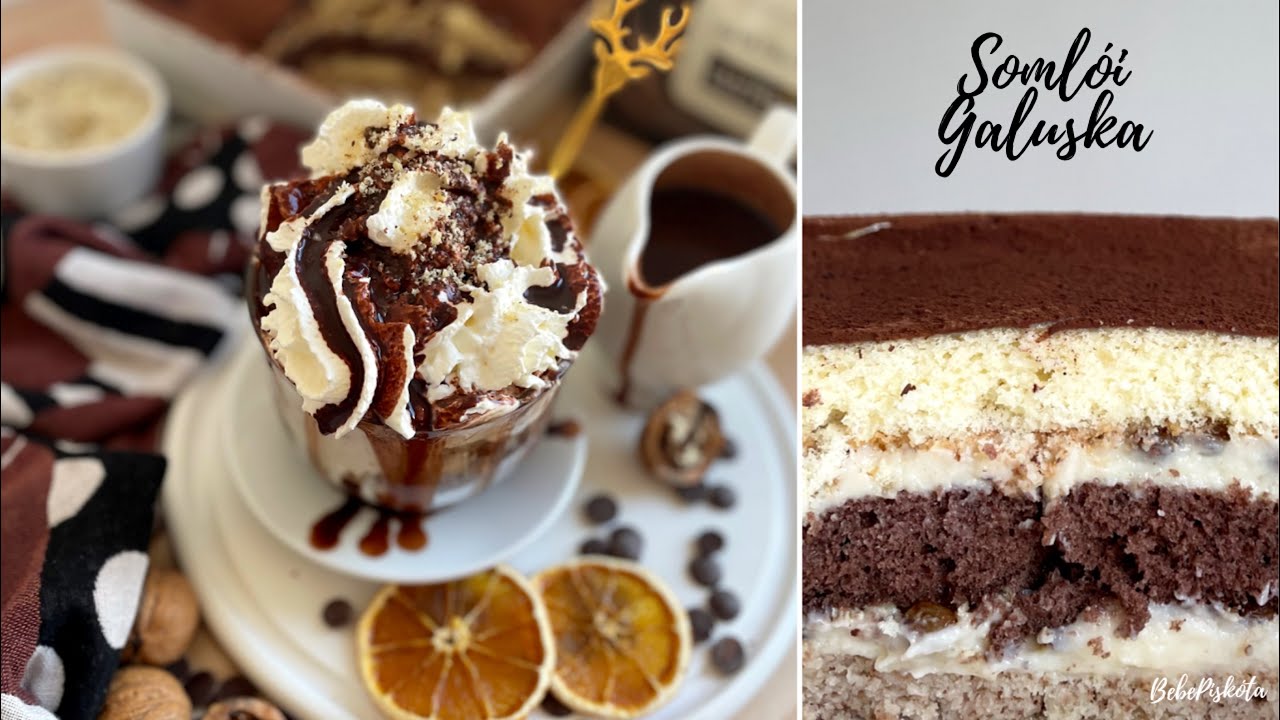 SOMLÓI GALUSKA🍫🍊 - BebePiskóta