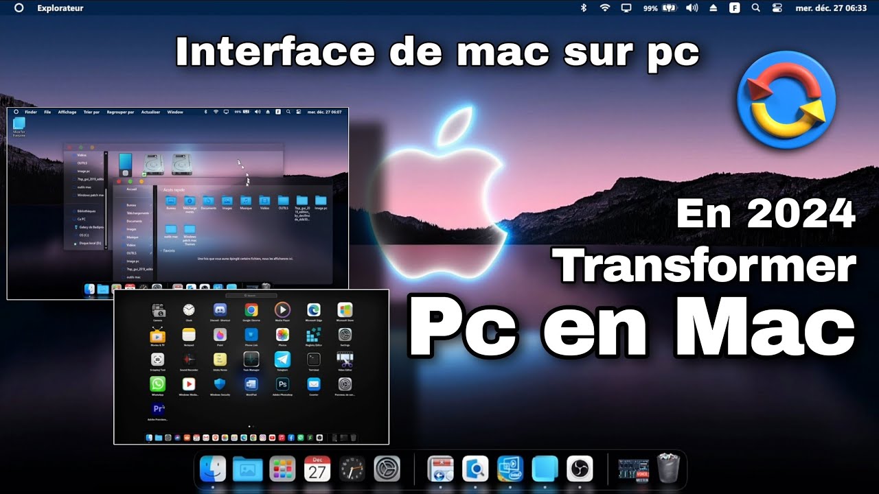 Transformez votre PC Windows en Mac en 5 minutes 