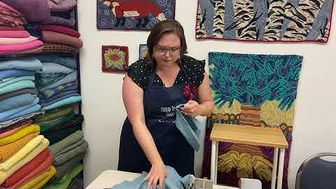 Rug Hooking Wool Cutters and Cutting Demo