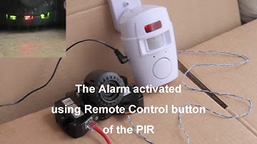 Tweaked PIR Motion Sensor for Axis camera