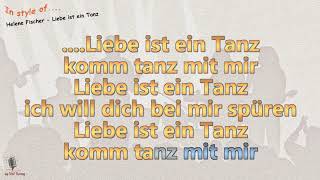 Helene Fischer - Liebe Ist Ein Tanz - Instrumental Und Karaoke