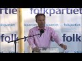 Almedalen Jan Björklund Folkpartiet