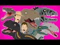 ♪ Entire JURASSIC WORLD THE MUSICAL Animated Song Series