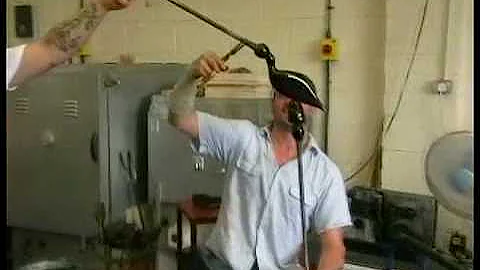 Glass Blowing - Bristol Blue Glass