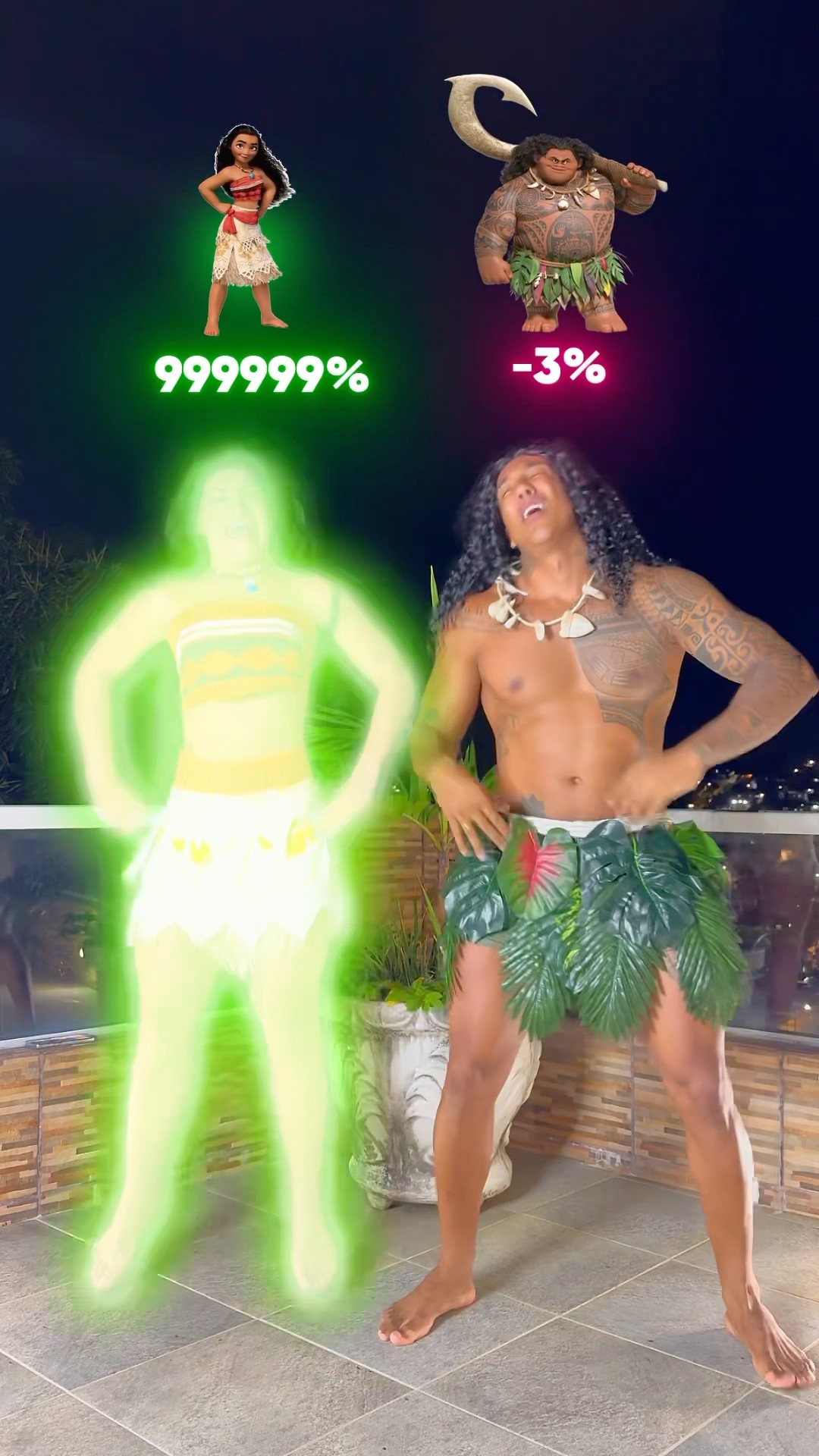 Pq a MOANA pega a ENERGIA do MAUI?​⁠@mayca.brasil #dancer #trend #funny #short #shorts
