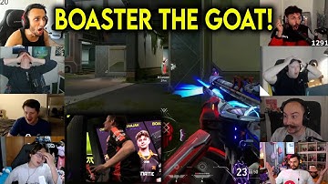 This FNC Boaster 1v1 CLUTCH Granted Fnatic Qualification to Toronto | Valorant Streamers Reacts
