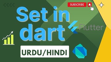 Mastering Sets in Dart | Dart Programming Tutorial Urdu/Hind.
