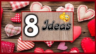 8 INCREIBLES IDEAS PARA VENDER O REGALAR  Manualidades de san valentín  Crafts to sell 2024