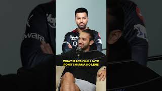Rohit sharma in Rcb or Csk? #rohitsharma #csk #rcb #mipaltans #teamindia