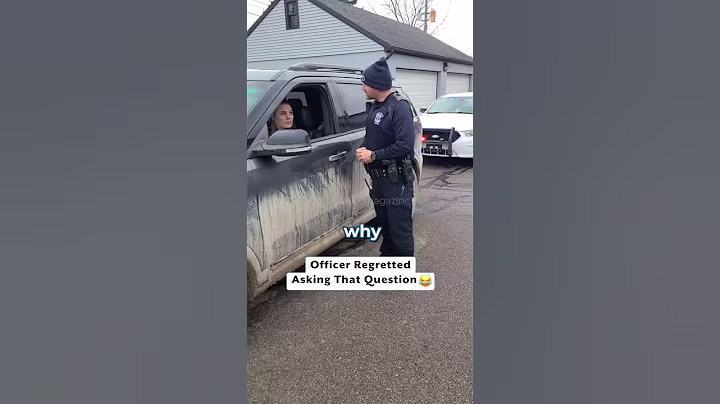 Police officer got roasted🔥🤣 #shorts