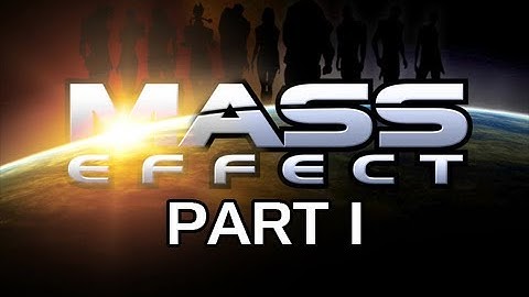 Mass Effect Gameplay Walkthrough - Part 1 Opening Prologue and Eden Prime Let