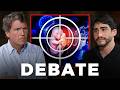 Tucker Debates Biotech CEO and Wins in Less Than 8 Minutes