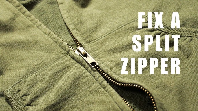 How to Fix Zippers that Separate or Come Undone 