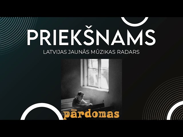 viktorSs - Pārdomas // PRIEKŠNAMS - Latvijas jaunās mūzikas radars