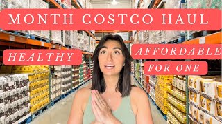 Costco Haul for 1 Person | No Spend Prep + Cheap + Healthy